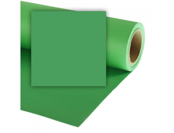 Colorama papirnato studijsko ozadje CHROMAGREEN 1,35x11m - CO533
