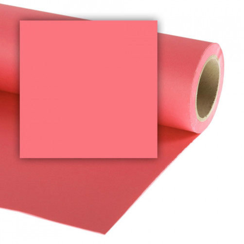Colorama papirnato studijsko ozadje CORAL PINK 1,35x11m - CO546