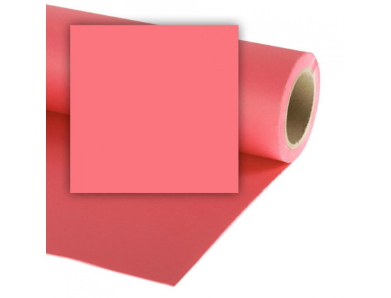 Colorama papirnato studijsko ozadje CORAL PINK 1,35x11m - CO546