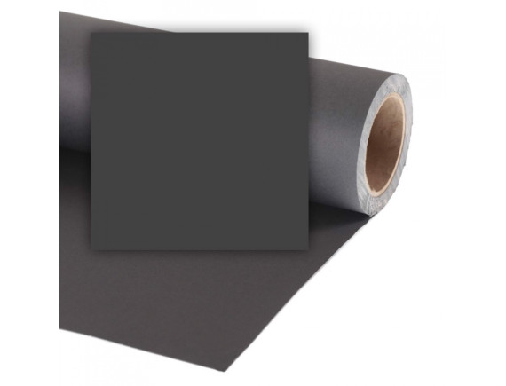 Colorama papirnato studijsko ozadje ČRNA 1,35x11m - CO568