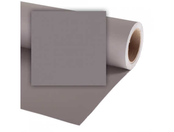 Colorama papirnato studijsko ozadje SMOKE SIVA 1,35x11m - CO539
