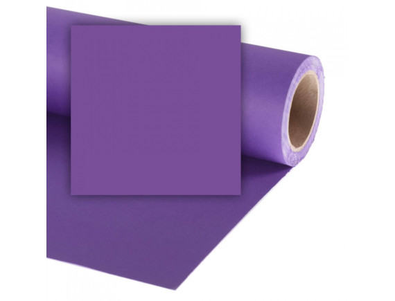 Colorama papirnato studijsko ozadje ROYAL PURPLE 2,72x11m - foto ozadje - CO192