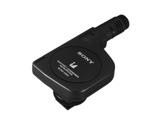 Kodenzatorski mikrofon za videokamero SONY ECM-HM1 z žično povezavo