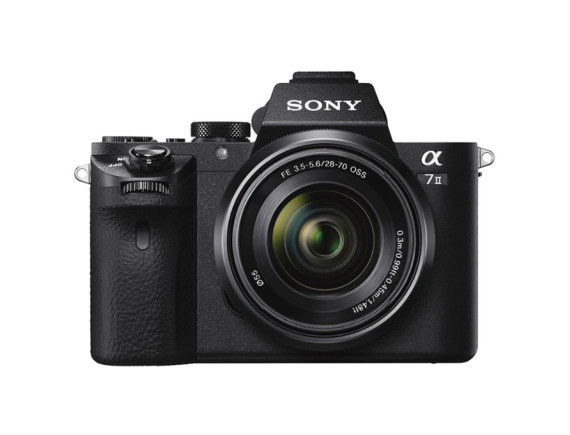 Digitalni fotoaparat  SONY ILCE-7M2KB Alfa 7 II serije E s senzorjem polnega formata s 5-osnim stabilizatorjem slike